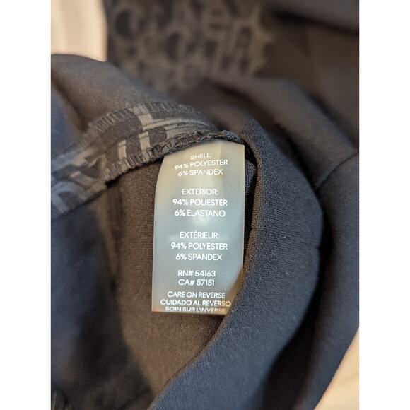 Calvin Klein Black Size 4 Sleeveless Scoop Neck Sheath Dress w/Side Logo Details - Picture 15 of 16